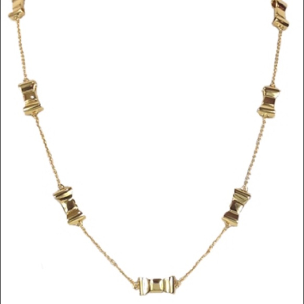 Kate ♠️ Spade Gold Bow Necklace